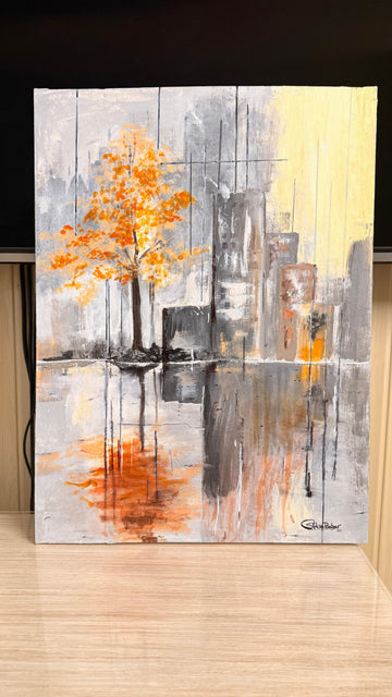 Abstract (Orange Reflection)   Sold out